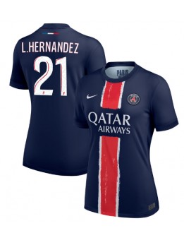 Paris Saint-Germain Lucas Hernandez #21 Replika Hemmakläder Dam 2024-25 Kortärmad